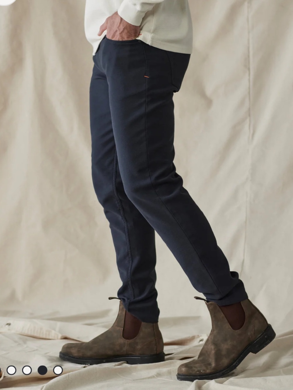 The Normal Brand Navy Comfort Terry Pants Men's 33x30 NWT